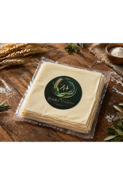 doğalürünlerzehrahanım BAKLAVALIK YUFKA (1PAKET 40Ad.)