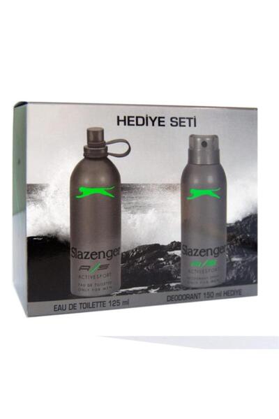 Slazenger Activesport EDT 125 ml Erkek Parfüm Seti