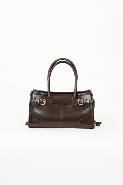 BAHELS Geantă de mână și de umăr Jordie Bitter Brown pentru femei