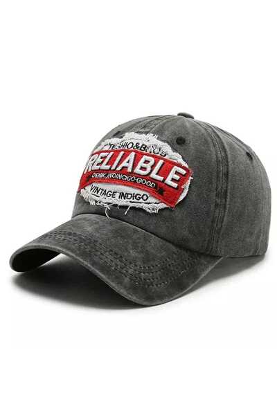 Uniquetrenders Șapcă de baseball unisex, în stil vintage, cu broderie, reglab...