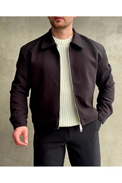 BASEL.CO Viral Trend ZRA Βασικό υφασμάτινο μπουφάν με διπλό φερμουάρ