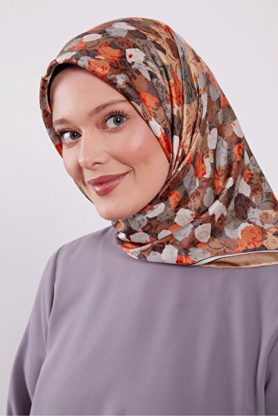 Levidor Φουλάρι με σχέδιο μπατίκ ελαιογραφίας και λαμπερά κρυστάλλινα στοιχεία