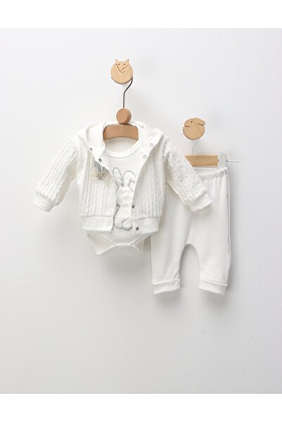 MiniKids Στολή κουνελιού Μπούμπου, με λευκό