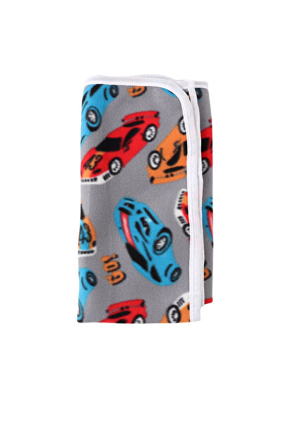 MiniKids Αγωνιστικά αυτοκίνητα, φλις, γκρι