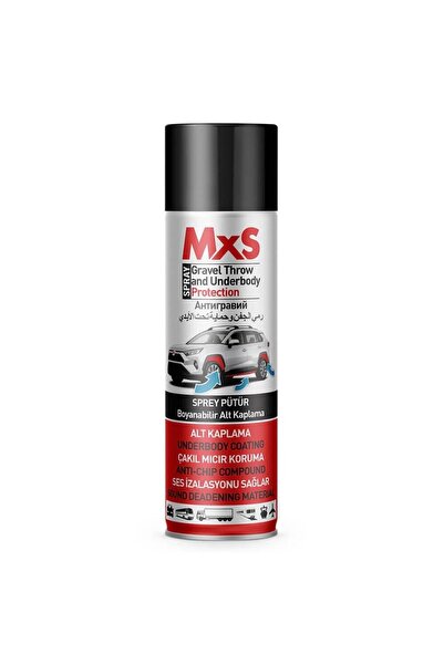 MxS PÜTÜR SİYAH SPREY BOYA 400ML