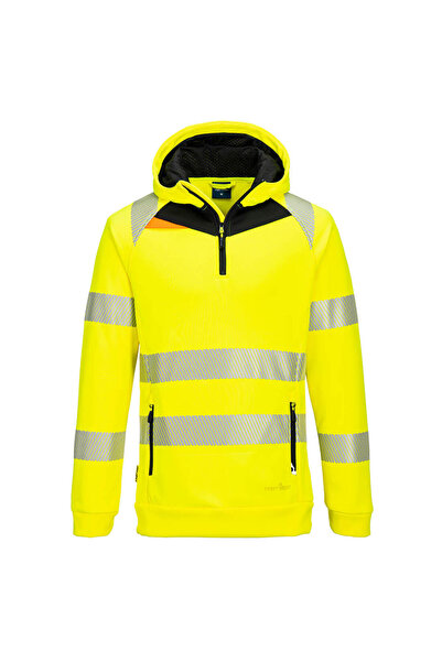 PORTWEST Hanorac de lucru, reflectorizant, stretch, galben/negru