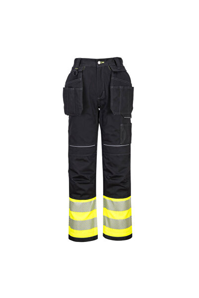 PORTWEST Pantaloni de lucru, reflectorizanti, cu buzunare holster, rezistenti...