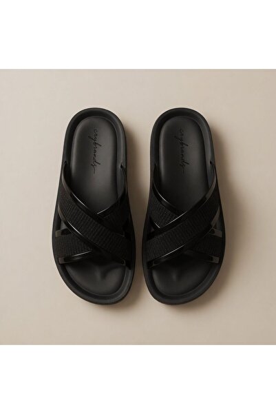 crybrands Ορθοπεδικές Γυναικείες Παντόφλες Glitter Stone – Εξαιρετικά Άνετες ...