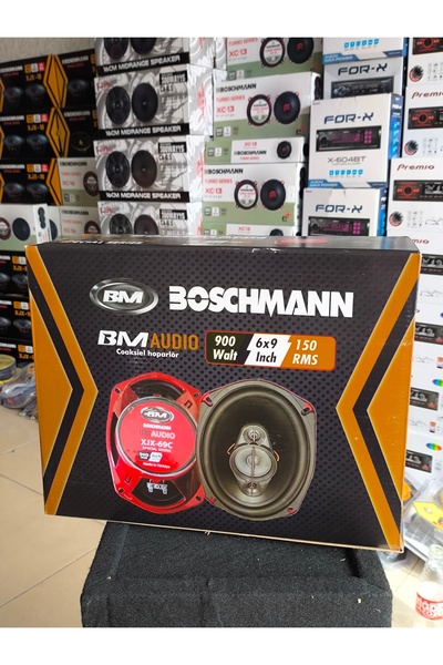 Boschmann Oval Hoparlor Takim Koaksiyel 900W Kapakli