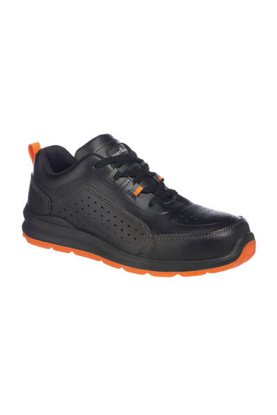 PORTWEST Pantofi de protectie, S1P, cu bombeu compozit, talpa antialunecare, ...