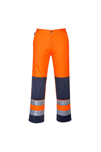 PORTWEST Pantaloni de lucru, reflectorizanti, rezistenti la lichide, cu buzun...