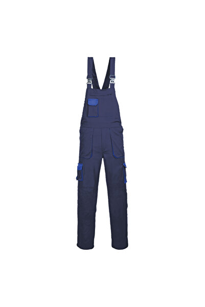 PORTWEST Bib overalls with Pocketed, navy blue