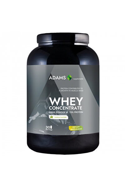 Adams Supplements Concentrat proteic din zer, (vanilie), 908g