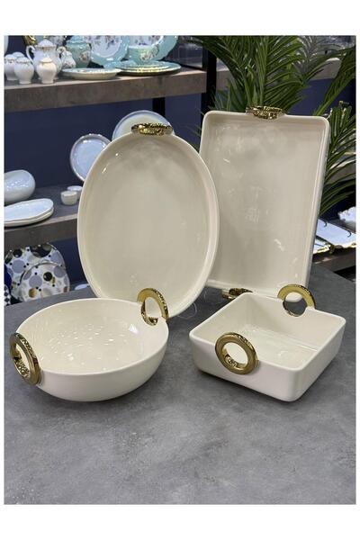 Doğudeko Archer Lüx Gold 4 Piece Presentation Set