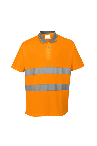 PORTWEST Tricou de lucru, reflectorizant, portocaliu