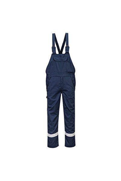 PORTWEST Pantaloni de lucru, ignifugi, protectie chimica, bleumarin