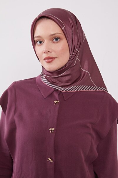 Levidor Κρυστάλλινο κασκόλ με ριγέ σχέδιο