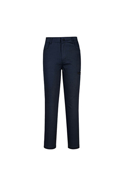 PORTWEST Pantaloni de lucru, cu buzunare, pentru santier, bleumarin