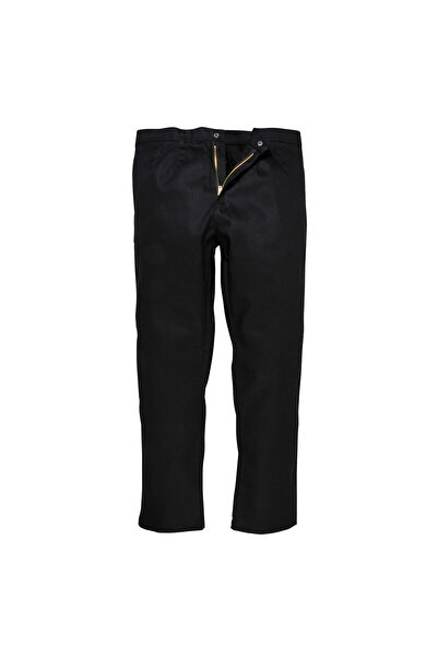 PORTWEST Pantaloni de lucru, ignifugi, negru