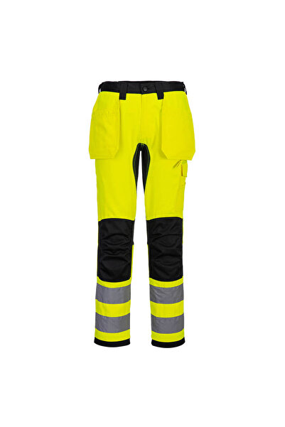 PORTWEST Pantaloni de lucru, reflectorizanti, cu buzunare holster, rezistenti...