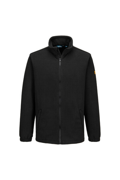 PORTWEST Bluza fleece de lucru, antistatica ESD, negru