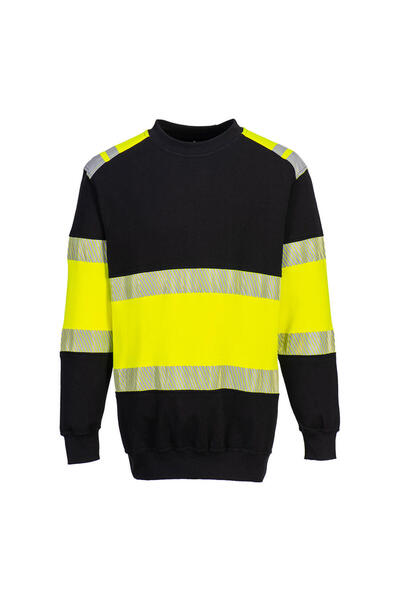 PORTWEST Hanorac de lucru, reflectorizant, ignifug, galben/negru