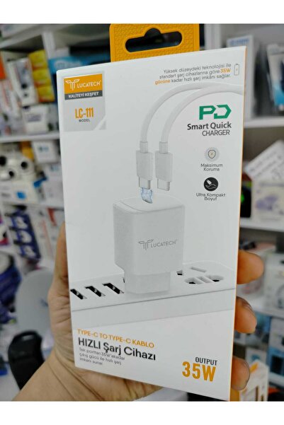 ZEY Type-C PD 35W Hızlı Şarj Cihazı + Type-C Kablo