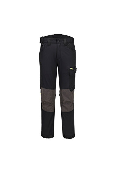 PORTWEST Pantaloni de lucru, stretch, negru