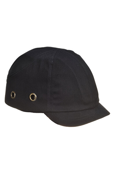 PORTWEST Short Peak Bump Cap, negru