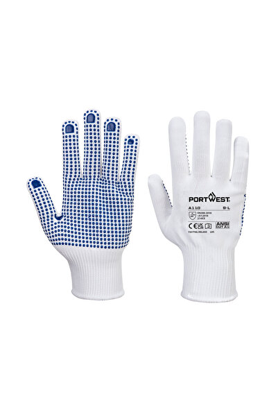 PORTWEST Mănuși de Protecție Grip 13 Puncte PVC