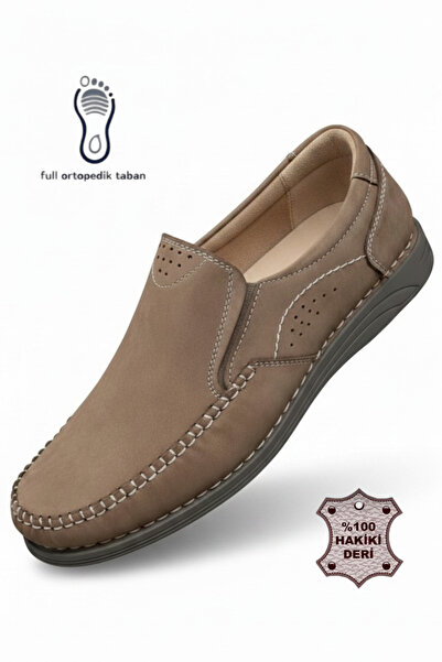PAPATAY 7449 Men's Genuine Leather Full Orthopedic Daily Men's Casual Shoes -...