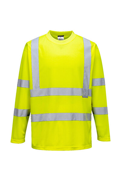 PORTWEST Tricou de lucru, reflectorizant, galben