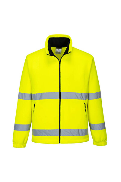 PORTWEST Bluza fleece de lucru, reflectorizanta, galben