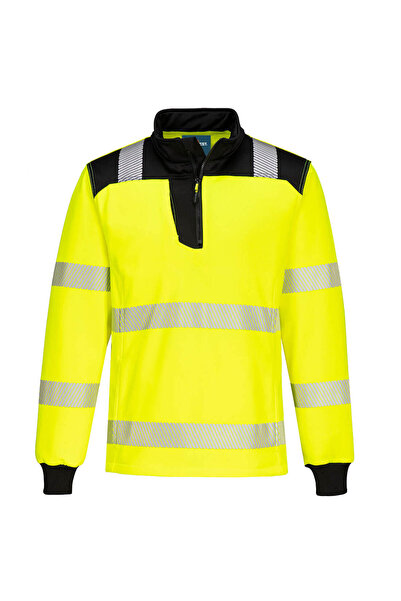 PORTWEST Hanorac de lucru, reflectorizant, galben/negru