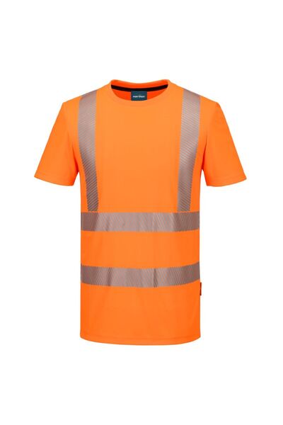 PORTWEST Tricou de lucru, reflectorizant, portocaliu