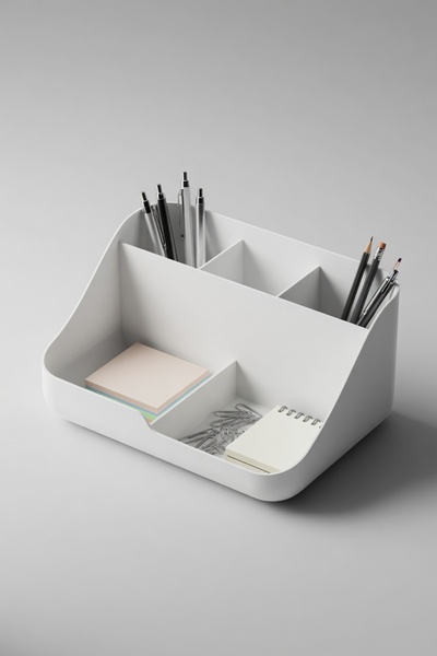 MYCRAFT3D Minimal Masaüstü Organizer Kalemlik Notluk Standı Çok Bölmeli Ofis ...
