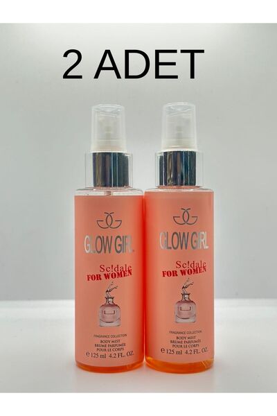 GLOW GİRL 205 Skandal Scandal Body Mist Kadın Vücut Parfümü 125 Ml 2 Adet