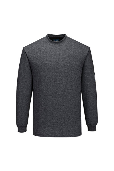 PORTWEST Tricou de lucru, ignifug, antistatic, gri