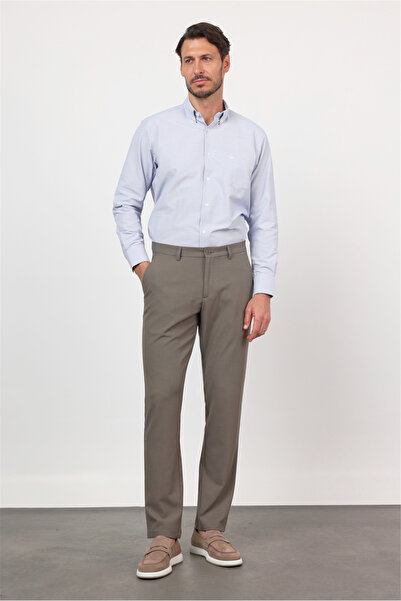 İmza Mink Side Pocket Comfort Fit Flexible Chino Trousers 1003260171