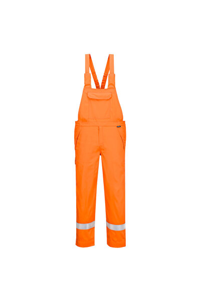 PORTWEST Pantaloni de lucru, ignifugi, protectie chimica, portocaliu