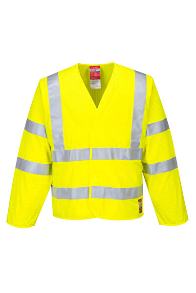 PORTWEST Vesta reflectorizanta, ignifuga, antistatica ESD, galben
