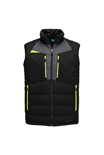 PORTWEST DX4 Insulated Bodywarmer, pentru frig, rezistent la lichide, negru