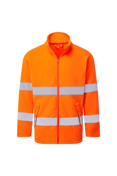 PORTWEST Bluza fleece de lucru, reflectorizanta, portocaliu