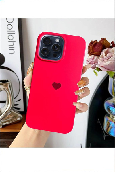 3GEN CASE iPhone 15 Pro Case Colorful First Silicone Case with Heart Logo