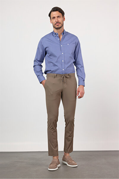 İmza Mink Side Pocket Slim Fit Jogger Trousers 1003260166