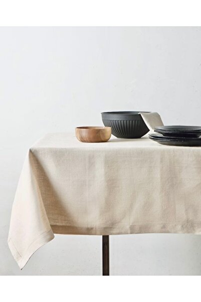 Cherry Bloom Cotton Ακατέργαστο λινό τραπεζομάντιλο 150 x 150