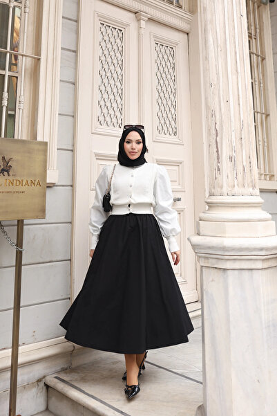 TATULA Mevlana Skirt with Pocket Detail