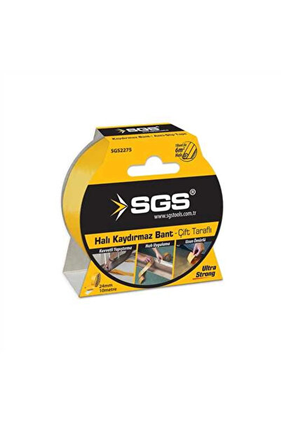 SGS ÇİFT TARAFLI HALI KAYDIRMAZ BANT 24MM*10MT