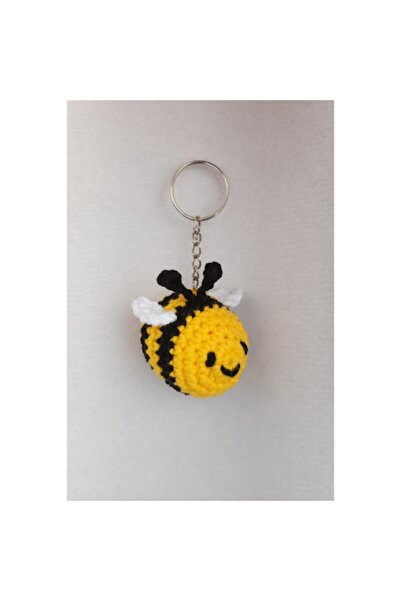 OEM Crochet bee Keychain