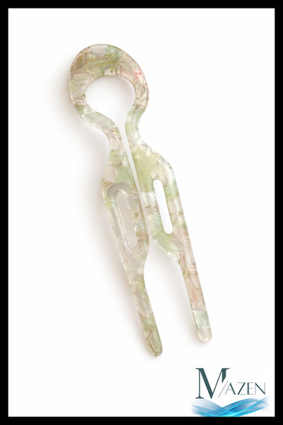 MAZEN Κορυφαίας ποιότητας φουρκέτα μαλλιών |   Ακετάτης με όψη οστού |   Αντι...